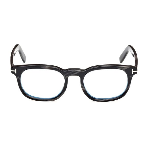 NEW TOM FORD FT5930-D-B/S 063 EYEGLASSES TF5930-D-B 063 BLACK MEN SQUARE EYEWEAR - Picture 2 of 3
